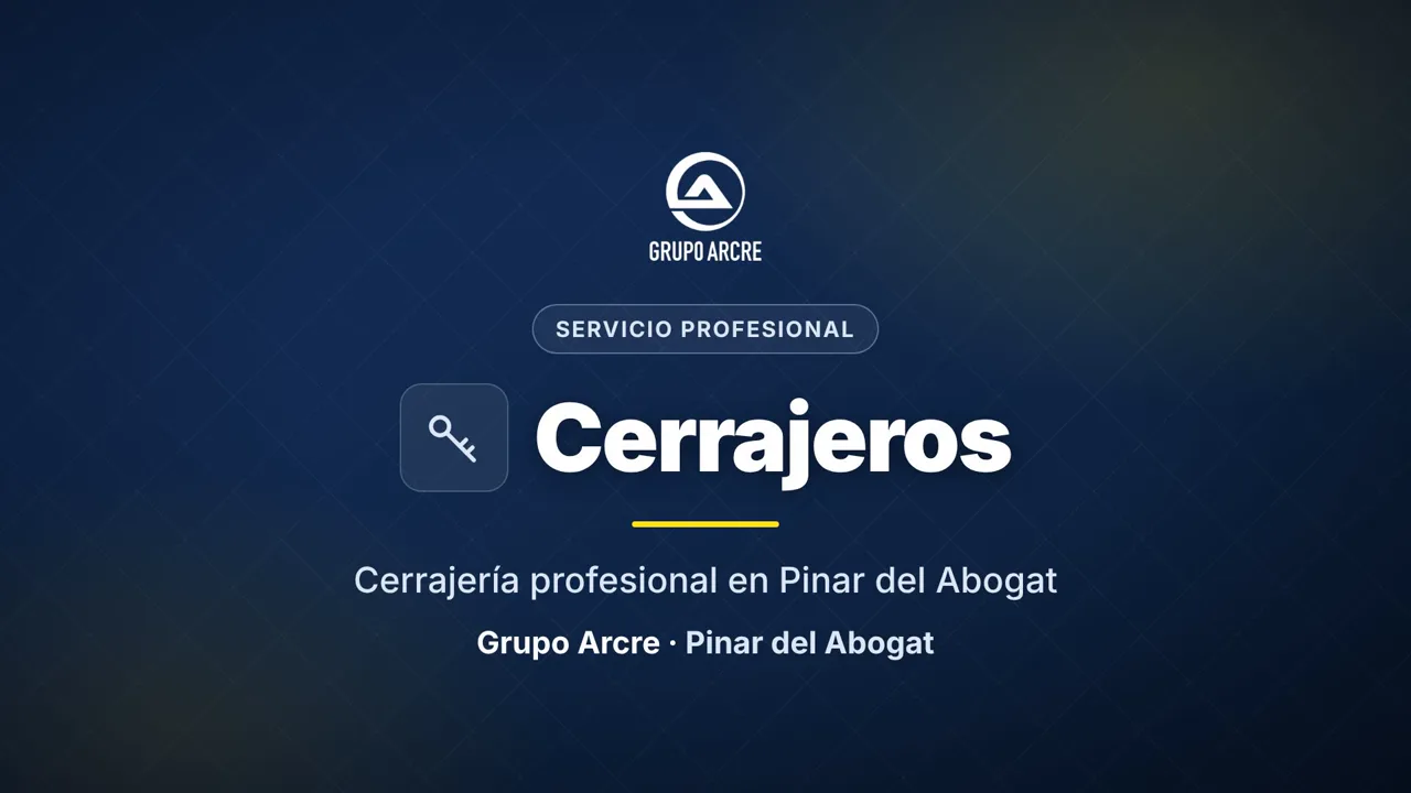 Cerrajería profesional en Pinar del Abogat